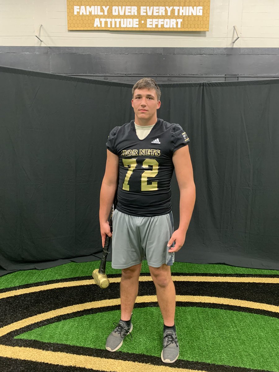 recruittecumseh's tweet photo. Wanted to thank @esuhornetsfb and @CoachCash1 for having @Jay_Mitchell_77 and @brennon_carter up to camp! We appreciate your hospitality! #FOE https://t.co/tudEgDVRuE