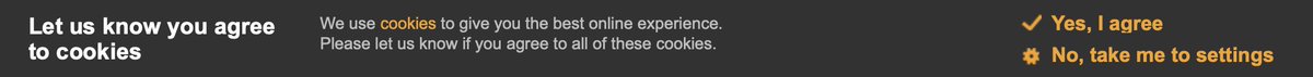 samdeane's tweet photo. The BBC website asks me this at least once a week. I say “yes”, but it doesn’t stick. It also regularly asks me if I have a license (yes), and if I’m old enough to be watching various things (yes). This is despite all of the BBC portals insisting on me signing in.
#shitcode https://t.co/3UEW040RRd