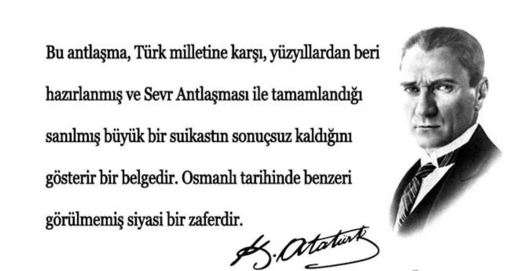 Memleket_se's tweet photo. "Lozan Antlaşması bir milletin, emperyalizme diz çöktürmesidir. Birileri geçmişi, zaferleri, başarıları silmek istedikçe biz unutturmayacağız!"
Ulu Önder Gazi Mustafa Kemal Atatürk ve yol arkadaşlarına selam olsun. Minnetle anıyoruz.
Yaşasın tam bağımsız Türkiye!!!
#MSD https://t.co/hLlFilgK3J