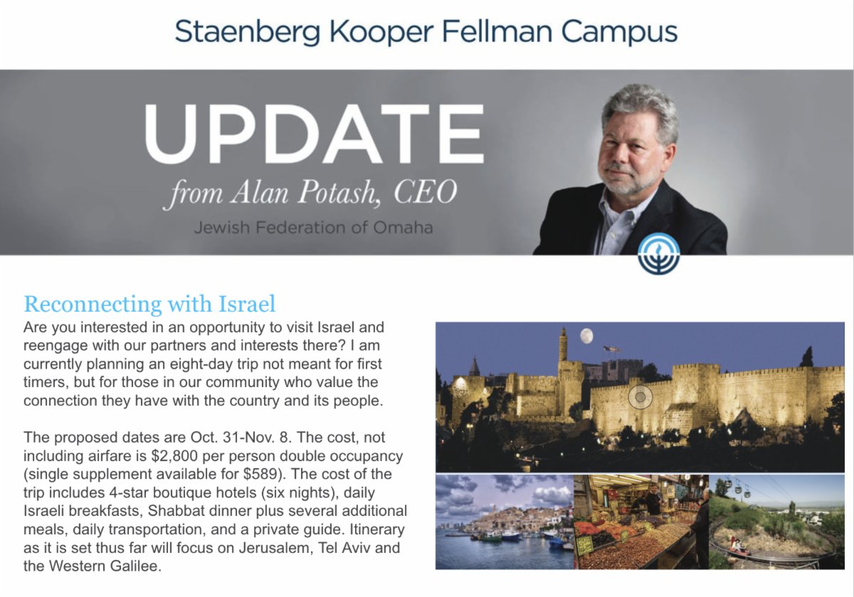 Update from Alan Potash - July 23, 2021 conta.cc/2TvdB8f