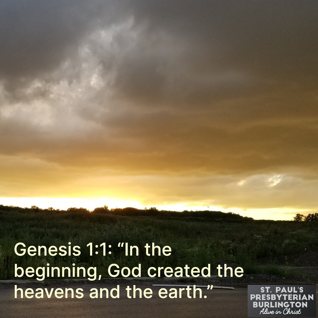 stpaulsburlPC's tweet image. Genesis 1:1

#genesis1v1 #stpaulspresbyterian #aliveinchrist #beblessedandbeablessing #presbyterian #pcc #presbyterianchurchincanada #church #christian #faith #gospel #Christ #Jesus #JesusChrist #worship #hymns #pastor #blessed #pray