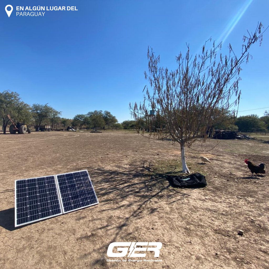 GerEnergia's tweet photo. Presentamos nuestro nuevo producto disponible, novedoso y fácil de usar 😱

* PANEL SOLAR PORTÁTIL  ☀️♻️

Precio: 3.000.000 Gs

Para más info y cualquier consulta acerca de este producto escribinos al: 

0981 473 578⁠ 📲⁠ https://t.co/BUQHC21G8Q