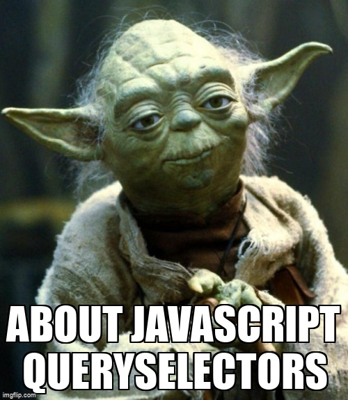 overflow_meme's tweet image. About javascript querySelectors stackoverflow.com/questions/6850… #queryselector #html #javascript