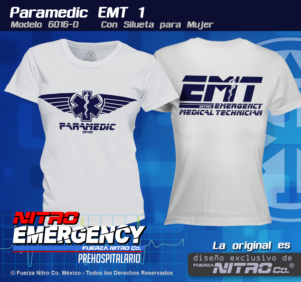 FuerzaNitro's tweet photo. 6016 E.M.T.-1
Nueva edición 2021 en Corte Unisex y Con Silueta para Mujer.
La Original es de Fuerza Nitro Co.
Adquiérela fácil por WhatsApp 5585722780
https://t.co/BrLYAFXSjv
.
#FNC #FuerzaNitroCo #PlayerasNitro #Nitro #EMS #EMT #Paramedic #Paramedico #Emergencia #Emergency https://t.co/gQrLfOq7X2