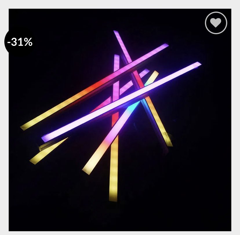 Campy76's tweet photo. LED RGB Gaming Light Stick Bar
Link : https://t.co/EOj4eeRMty https://t.co/bLGt6xp7kN