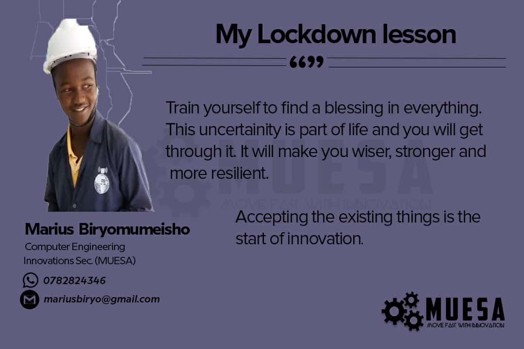 #LockdownAwarenessCampaign

<a href="/MbararaUST/">Mbarara University</a> @MUESAOfficial