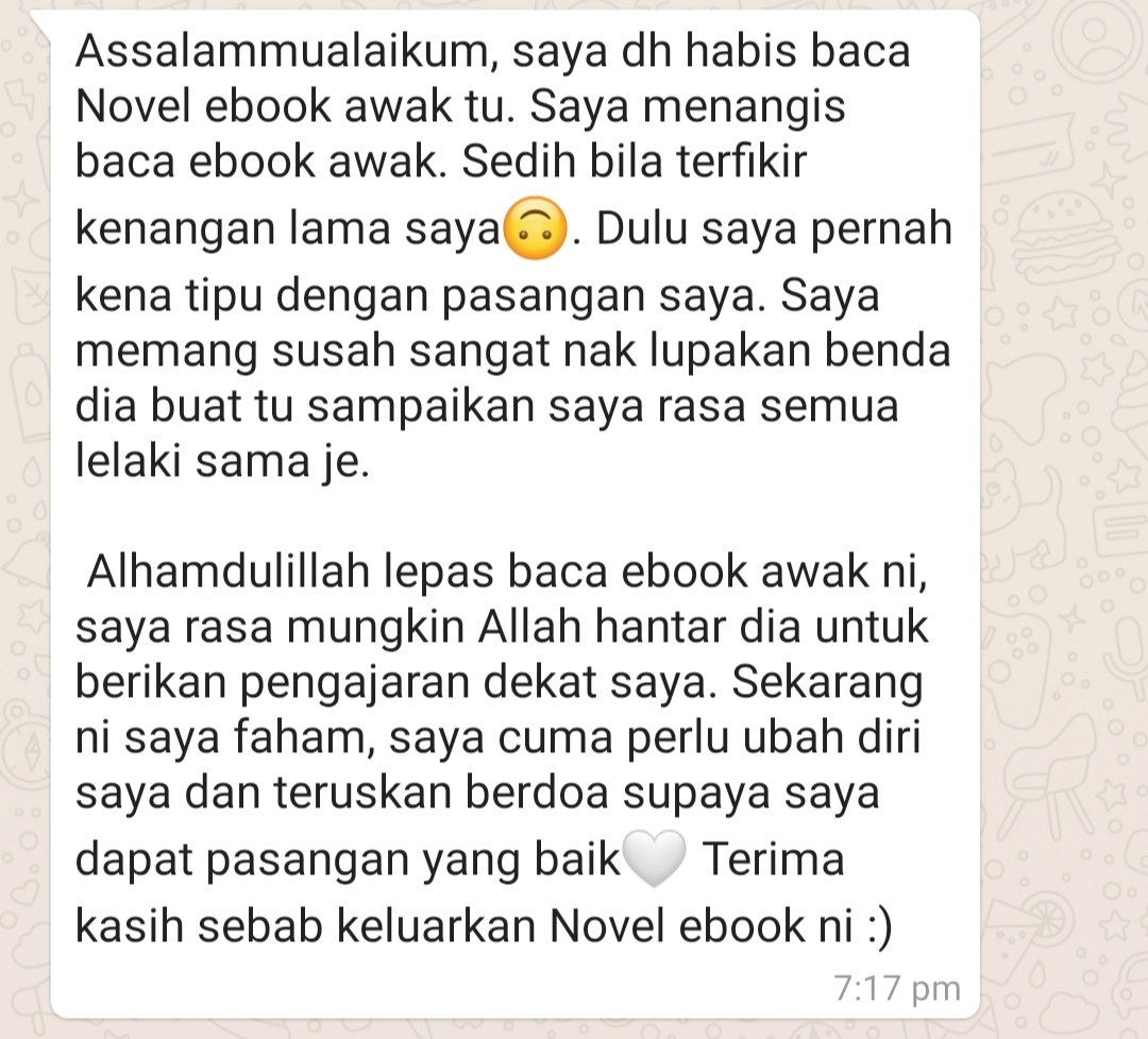 AmirulEbook's tweet photo. Ada orang JODOH dia lambat sebab 😌 

Allah nak suruh dia bahagiakan ibu ayah dia dulu✨

Ada pula orang yang Allah nak dia perbaiki diri dan solat dia dulu💯

Walau apapun yang Allah takdirkan, kita hanya perlu sabar. Setiap perkara yang Allah tetapkan pasti ada hikmahnya🥰 https://t.co/zsCx5irgKE