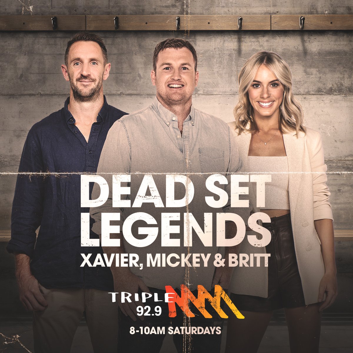 TripleMPerth's tweet photo. A packed Dead Set Legends...
🔘Trading stories on broken legs
🔘Strange off air moments
🔘Who ruled High School: footy players or the rowers?
LISTEN: https://t.co/WyFTYJA422
@XaviEllis18 @BrittTaylor12 @mjbarlow20 #DSLPerth https://t.co/skU6RV1ykj