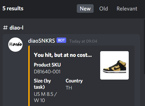 kav2n's tweet photo. Good Test Run Today!
BOTS: @diaoSNKRS @rafflehub_io 
CG : @CopfirstNotify @CookVault @24HH_CG @forbiddengroup 
Proxies: @ProxyChimp @Genesis_Proxies @LEMONPROXY2020 
FNF: @BearFnf 
Accounts: @Purplecheff @xdAIObot https://t.co/enWrx5zHvT