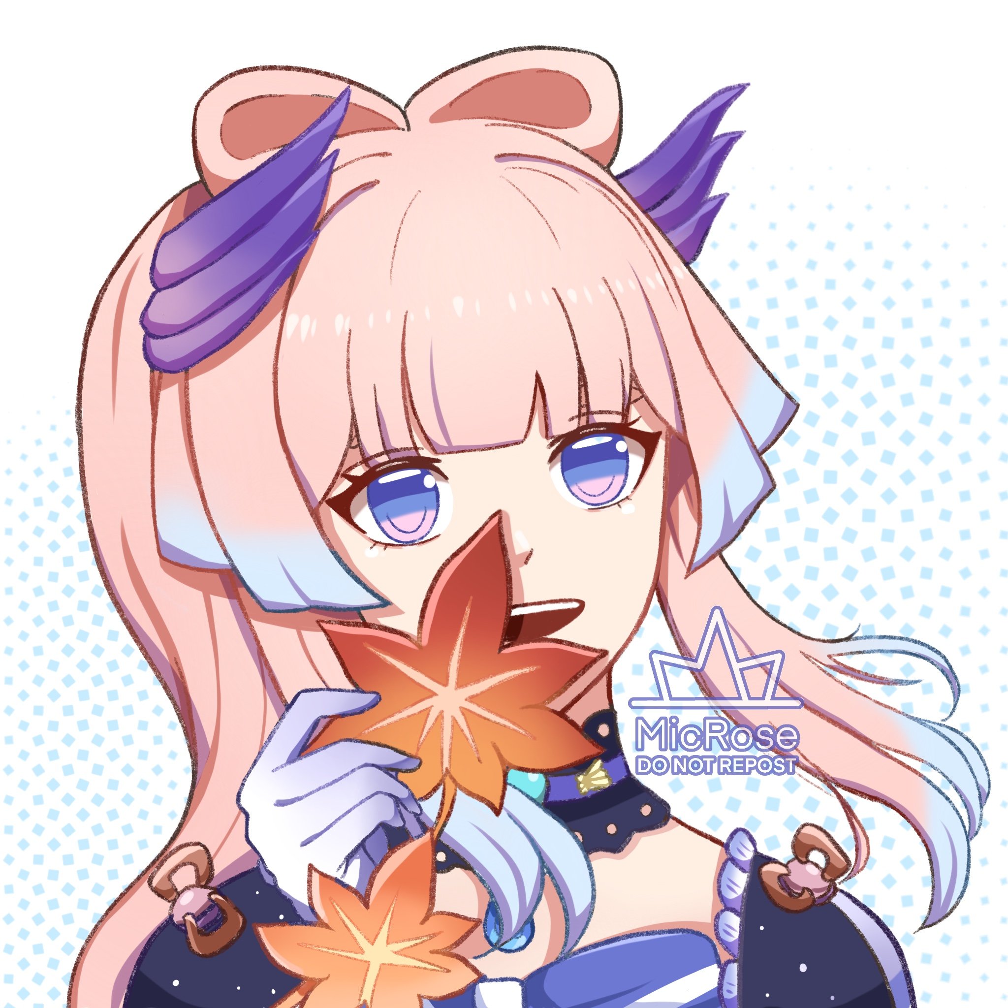 Mochi 💙 on Twitter ""Take this maple leaf as a keepsake. Our promise