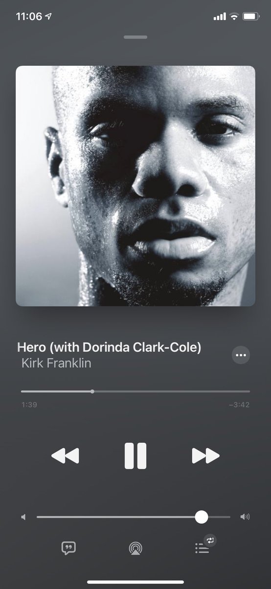 MJ24Slayer's tweet photo. This song will always put me in worship #JesusIsMyHero #KirkFranklin #OffWorkVibes https://t.co/fik62keeni