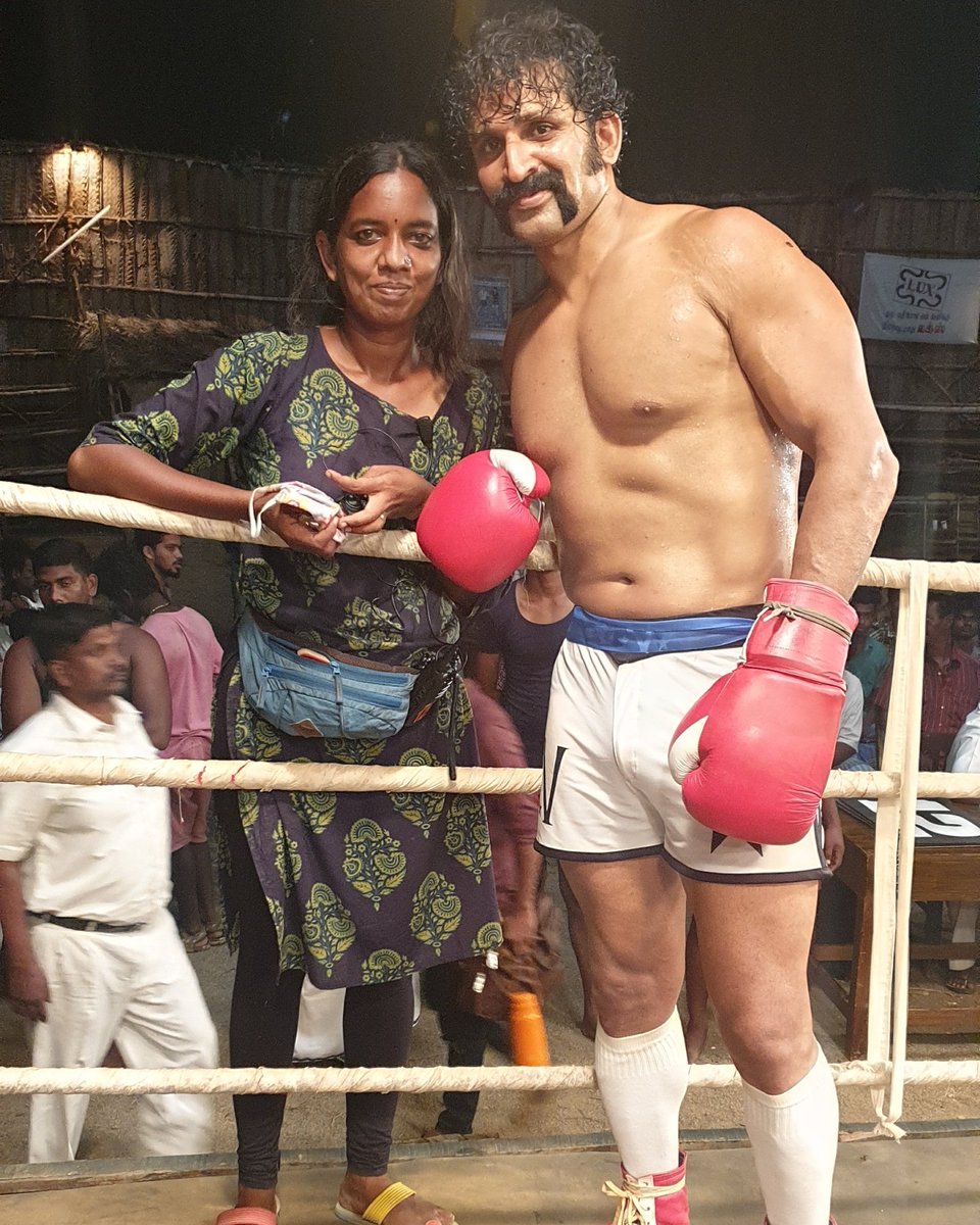 highonkokken's tweet photo. Meet Assistant Director 'Jenny', the lady who helped with all my dialogues and who helped me get into the character and mood of 'Vembuli' every single day of the shoot.

Watch #SarpattaOnPrime Streaming now only on @PrimeVideoIN 
#SarpattaParambarai #SarpattaParambaraiOnPrime https://t.co/6D8u7qjr6c