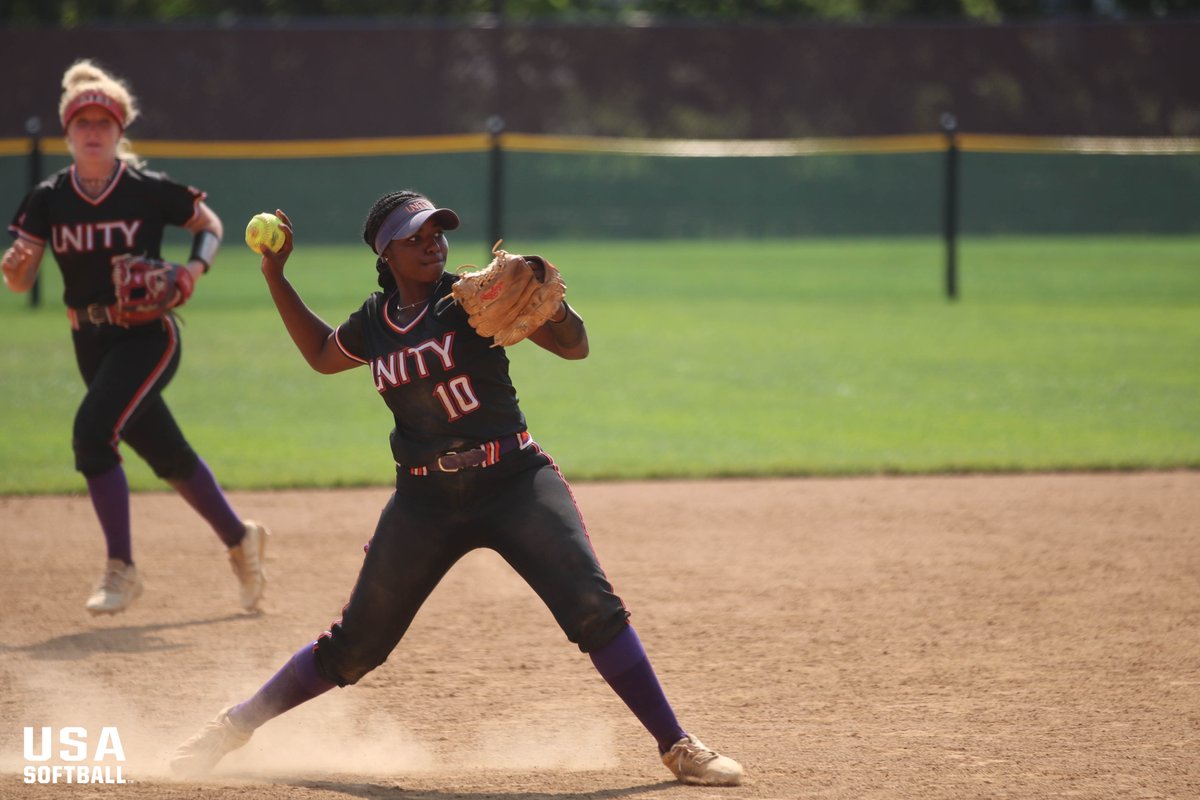 USASoftball's tweet photo. Day 5️⃣ was EXCITING.

🥎 is FUN.

Championship Saturday is TOMORROW! 🤩

#USASoftball #GOLDNationals 

» https://t.co/KmF8v8Z50U https://t.co/DP9Nv6ZyA4