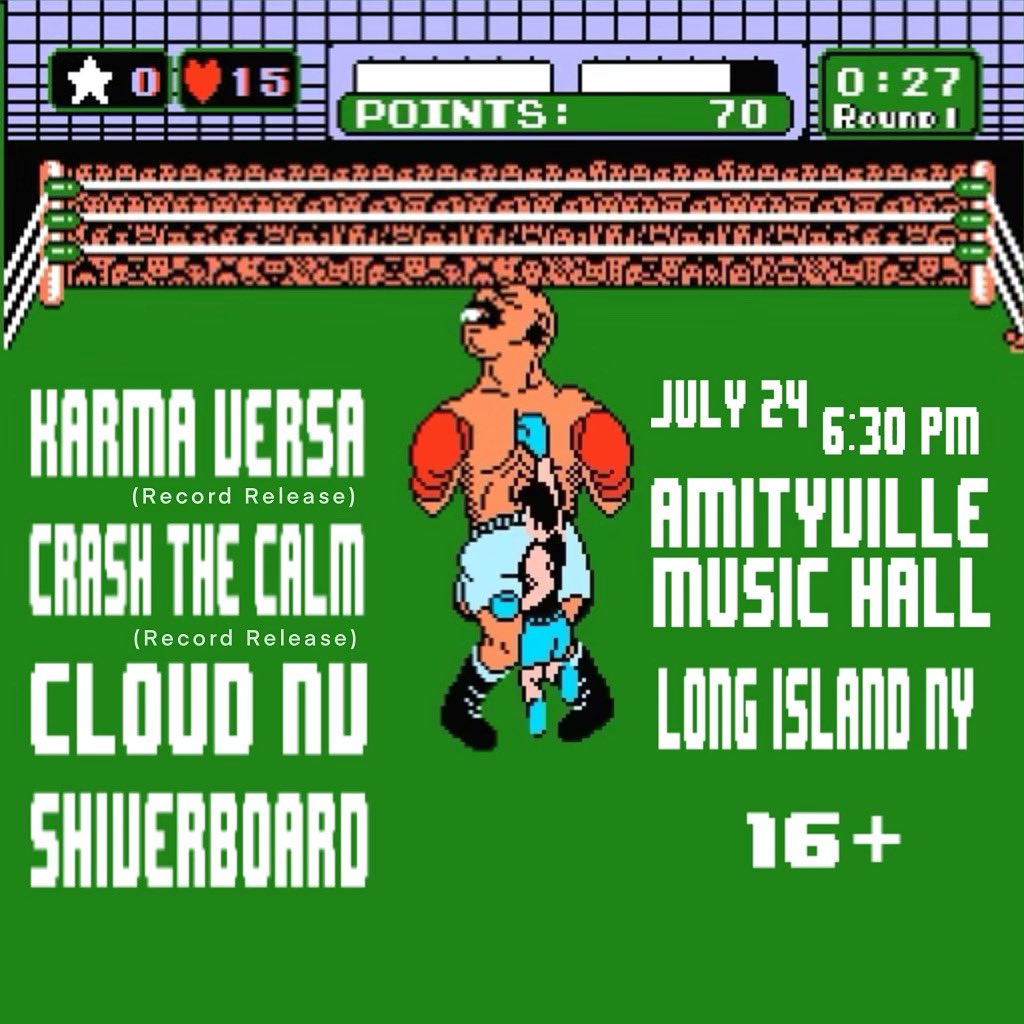 cherrydeluxee's tweet photo. tomorrow night! blessed to be at the legendary amityville music hall with a super diverse lineup. 

we have a couple spots for rides hmu! https://t.co/14vsishmCI
