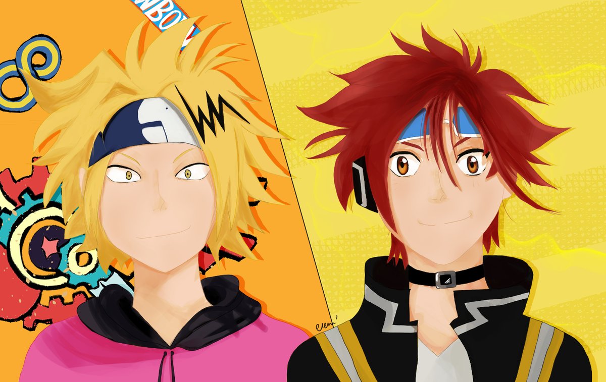 xxA4st's tweet photo. If Reki and Kaminari exchanged their outfits 🌺⚡️
#SK8THEINFINITY #BNHA #SameVA https://t.co/ZMs0WwEbwG