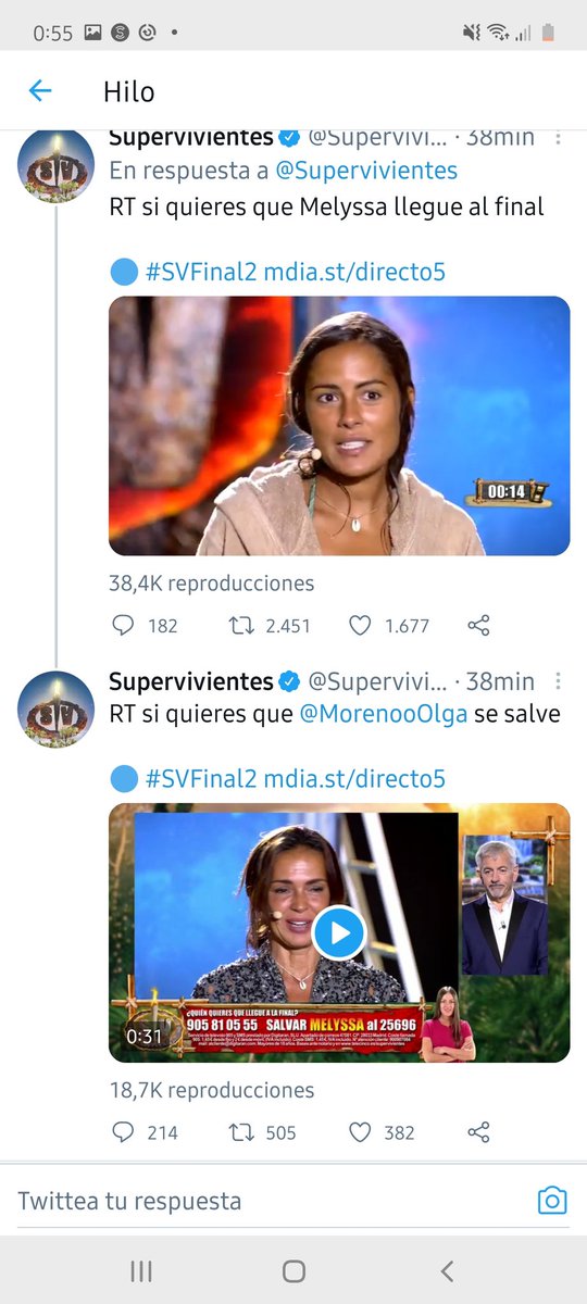 0LadyTrue0's tweet photo. #SVFinal2 CON TANTOS RT DE DIFERENCIA, ESPERO QUE NO TENGAN LA CARA DE HACER GANAR A OLGA.

MELYSSA, GANADORA. FIN. https://t.co/gPJOt4zRC7