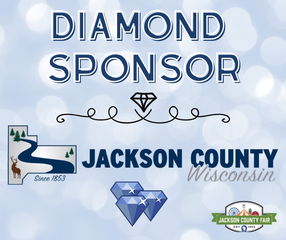 As we are approaching the start of fair, we would like to take the time to acknowledge and thank our many sponsors this year. First, we will start with our All-Star and Diamond Sponsors! Thank you! 

#JCFairWI21 
#AllStarSponsor #DiamondSponsor