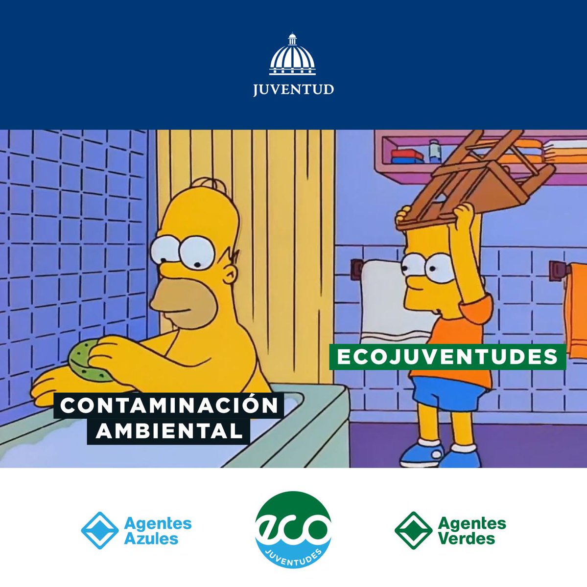 JuventudRD's tweet photo. A través del programa #EcoJuventudes, nuestros voluntarios le hacen frente a la contaminación ambiental porque son conscientes de que los buenos planetas son difíciles de encontrar.
#EcoJuventudes
#AgentesVerdes
#AgentesAzules
#MinisteriodelaJuventud https://t.co/wTriJP3EqK