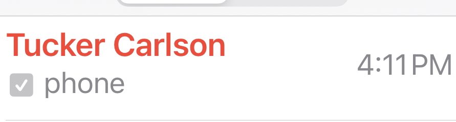After years of lying about me and my family, <a href="/TuckerCarlson/">Tucker Carlson</a> is losing his mind that I won’t return his calls. Sorry, Tucker, I’m just not that into you. Who knows what lie he’ll tell next? #TuckerTantrum