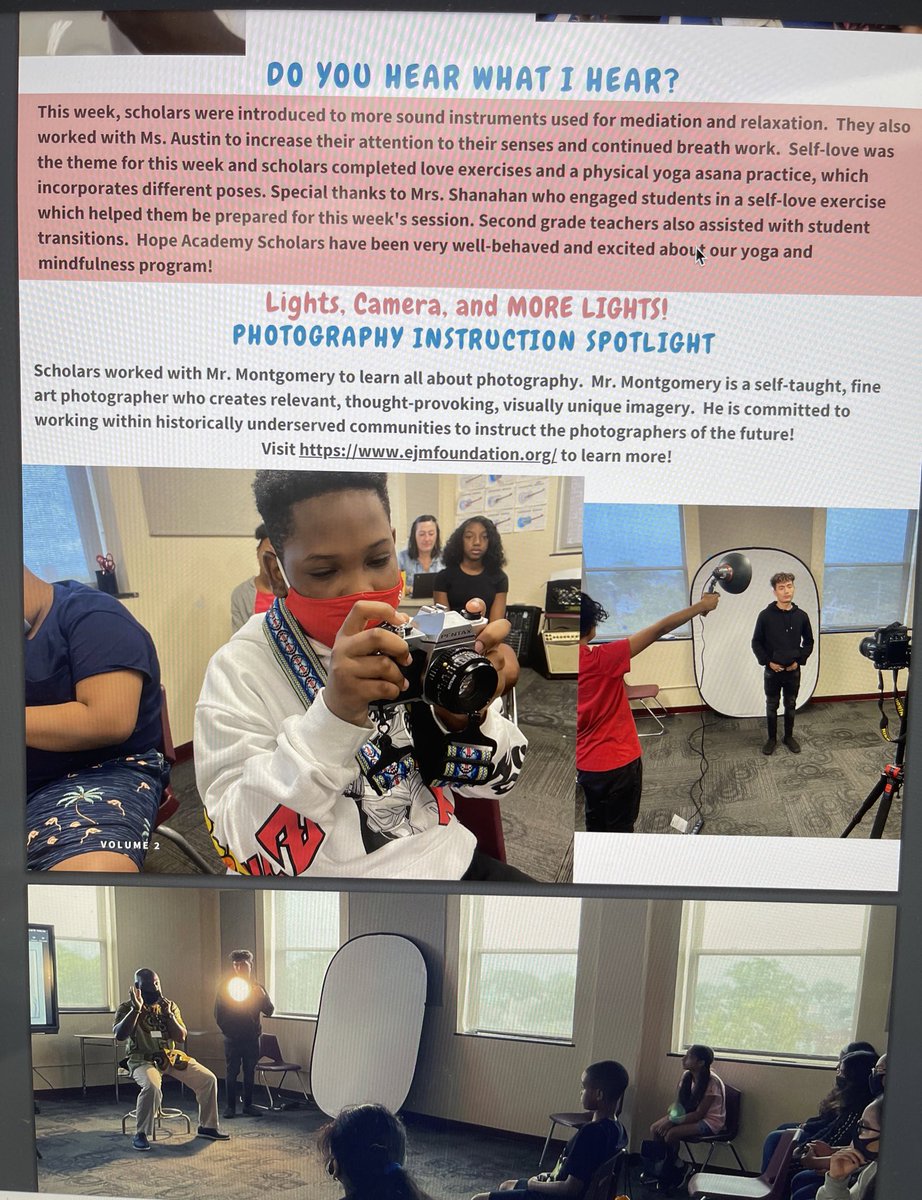 HopeacademyAP's tweet image. Summer Surge 2021 supporting Hope Academy Scholars and Families with: Academic Enrichment, Photography, Yoga, SEL, STEM Tutoring by NJIT students and more. How is your summer going?