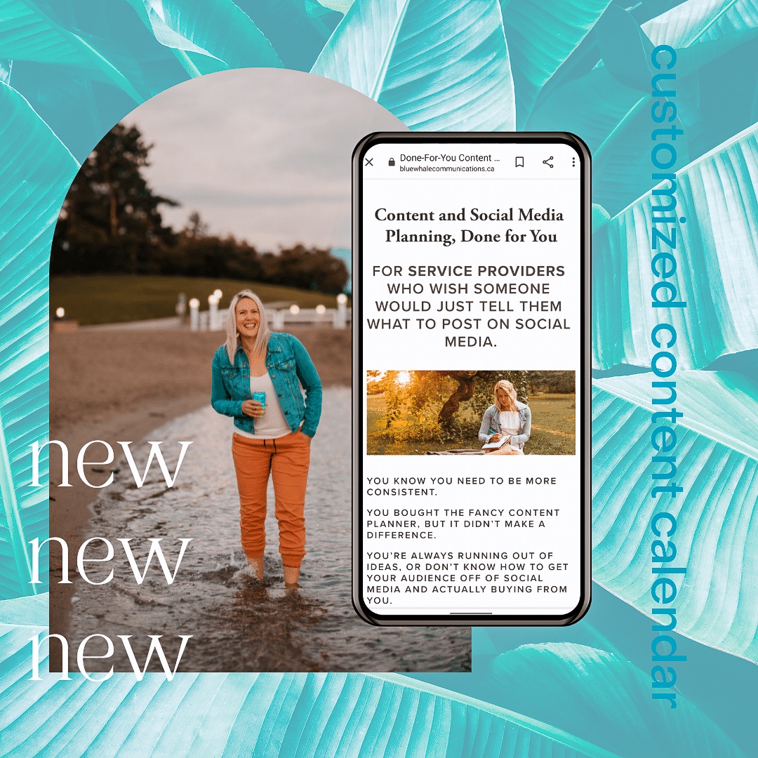 Wish you could have your own customized content calendar?!

We've got you!

No more stress, no more fuss - just great content that executes 🐳

bluewhalecommunications.ca/content-social…