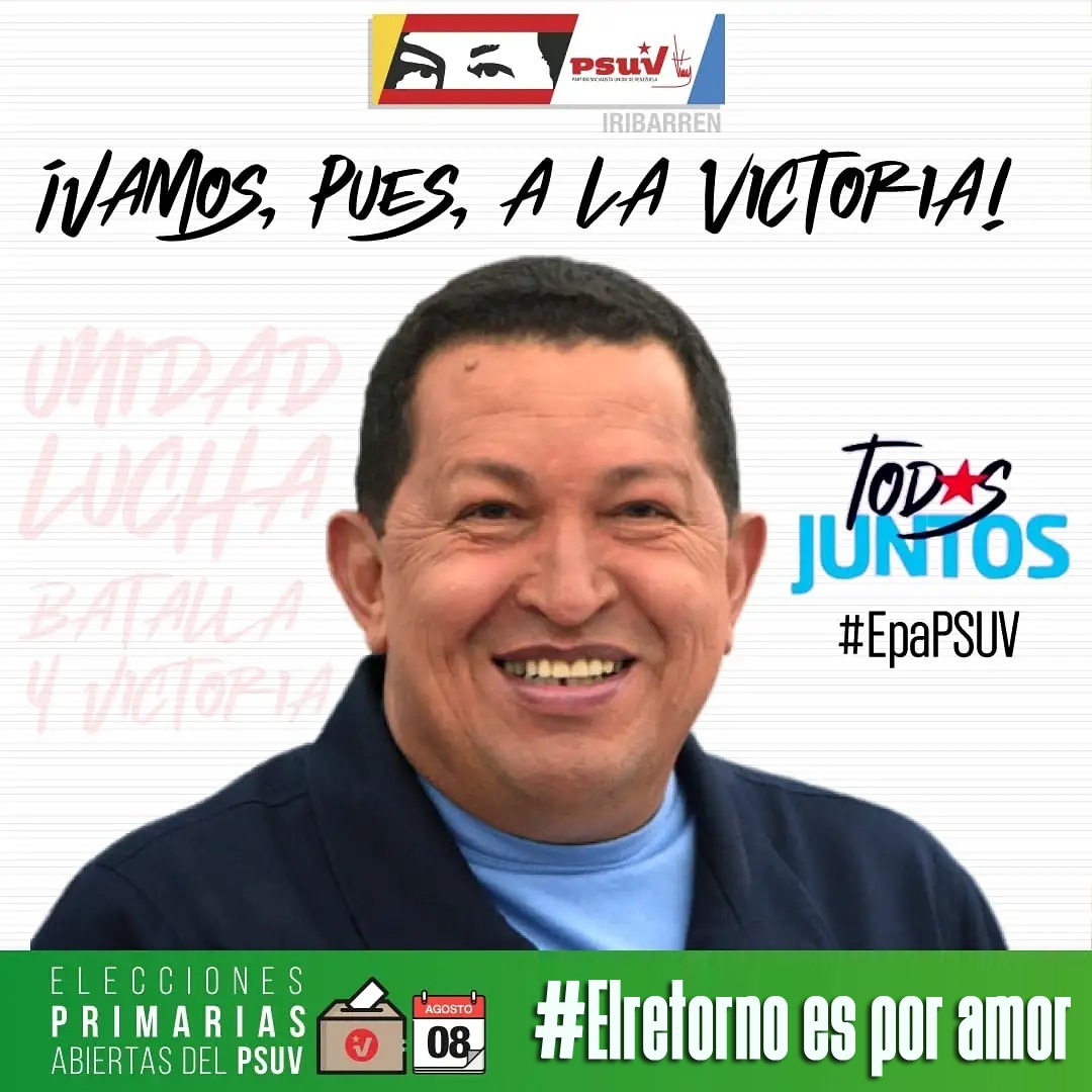 #VenVamosJuntos a la Batalla de #Niquitao para este #8Ago desde muy temprano ejerce tu derecho al sufragio. Elige con Conciencia
@HugoCabezas78 @NicolasMaduro @PartidoPSUV @VTVcanal8
#SiEsHugoSi #ElRetorno #ValeraHoy #PSUV #HugoEsAmor #ConHugoSi #8Ago #DeVenezuelaParaTokyo #23Jul