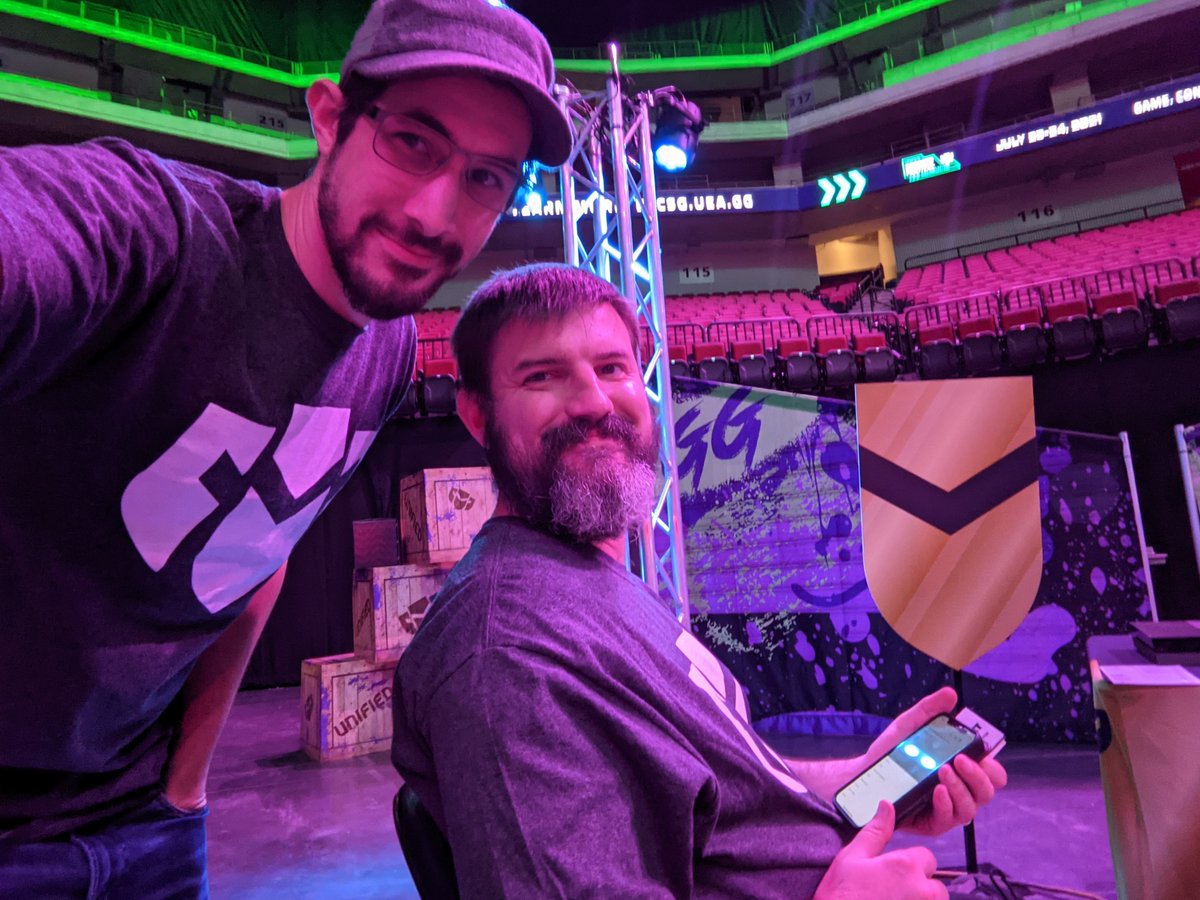 UnifiedEA's tweet photo. Look at all these beautiful @UnifiedEA staff hard at work💚

We hope you all are enjoying the venue, games, and atmosphere here at the @PinnacleArena !

Day 1 was amazing but rest well tonight and come back for an amazing day 2 of Esports Festival Lincoln Nebraska #CSG2021 https://t.co/QsiBnz0kJy