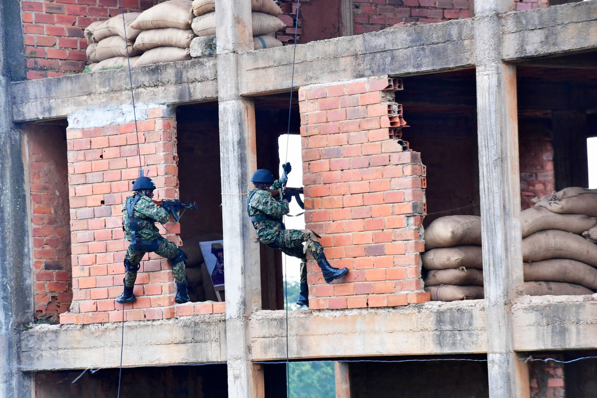 One element about fighting is to be sure of yourself. When you are confident in yourself, you can handle any combat situation. I congratulate the indomitable officers that have completed their course at the UPDF School of Military Intelligence &amp; Security in Migyera, Nakasongola.