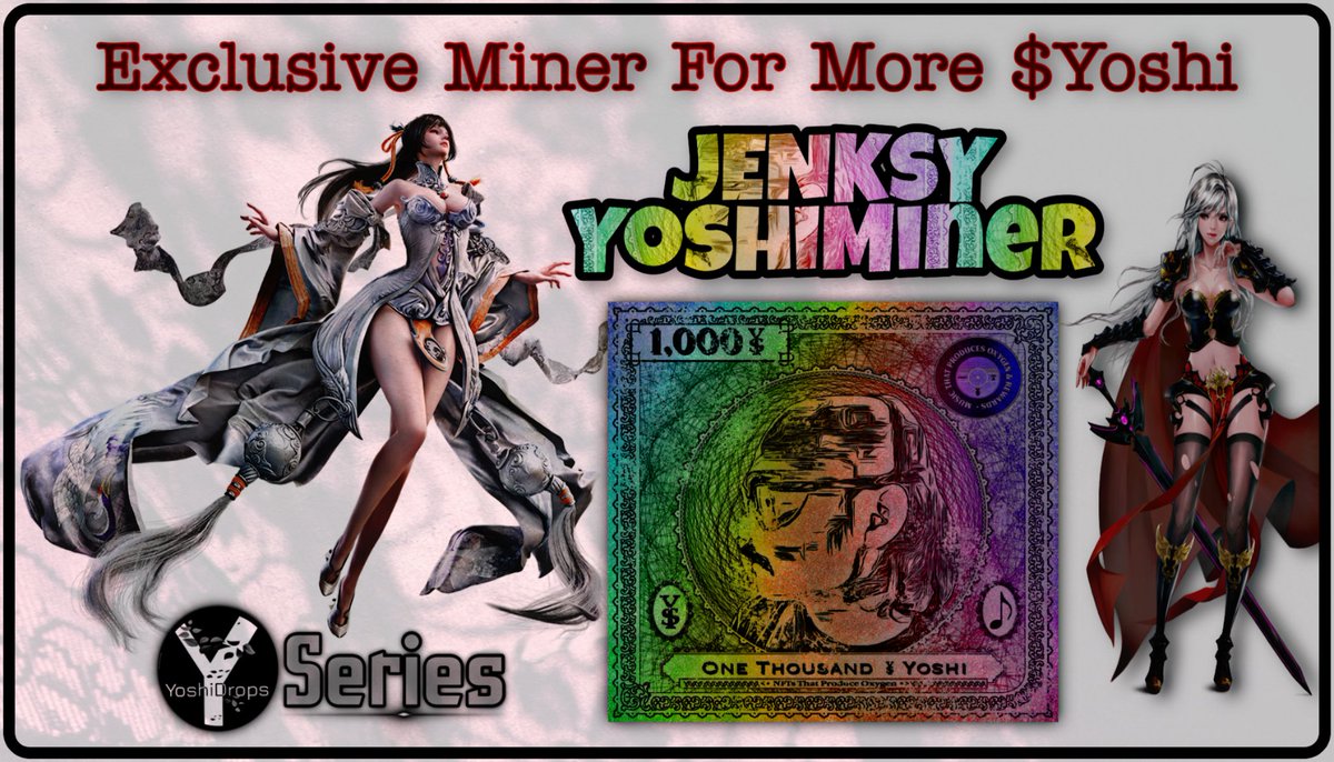 damacarre's tweet photo. @mBluCrypto @YoshiDrops @loveisnathan @coreycottrell @yksanjo GET More $Yoshi with this exclusive Epic Miner for the Music &amp; Arts Metaverse on #Blockchain! 
https://t.co/wEcgywUYy1

#Yoshidrops #YoshiCoin #wax #nft #music #Arts @coreycottrell @yksanjo @mBluCrypto @_BangOut @50cent @YoshiDrops https://t.co/2HZYYlLPRg