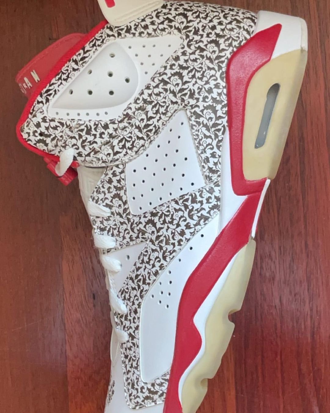 Kanye West Air Jordan 6 Donda West Sample