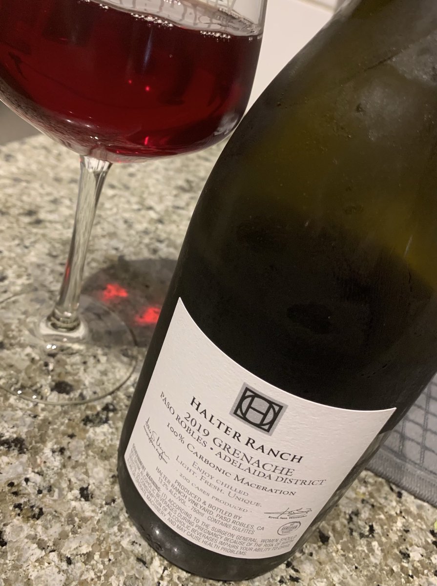 sean_q's tweet photo. This is a want but also a need…. 🍷 And yes the entire bottle might be gone within the next couple hours. #HalterRanch https://t.co/pCdqtME1H8