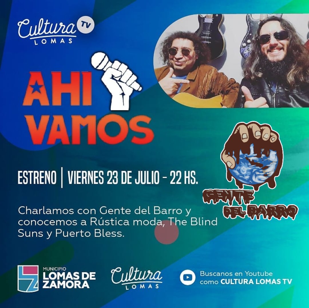 Gracias a toda la gente linda del municipio de Lomas de Zamora por tan buen trato y respeto, GRACIAS !

<a href="/gentedelbarro94/">Gente del Barro</a> #rockdesdeabajo