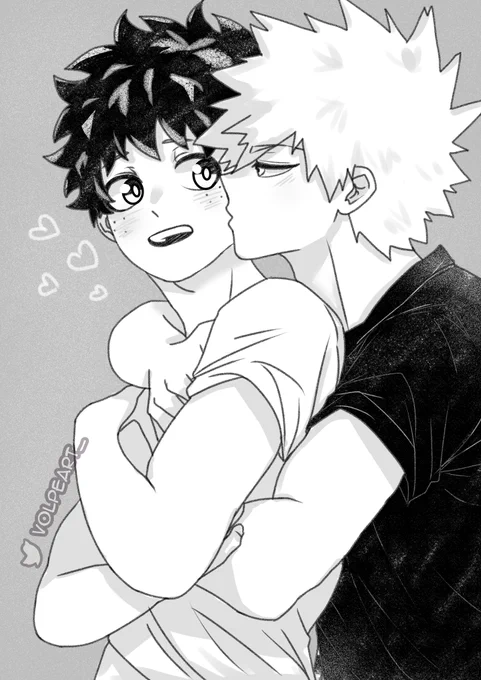 A quick sketch of Bkdk cuddling to end your day and I wish you all a wonderful weekend! 

('。• ᵕ •。`) ✨🧡💚 