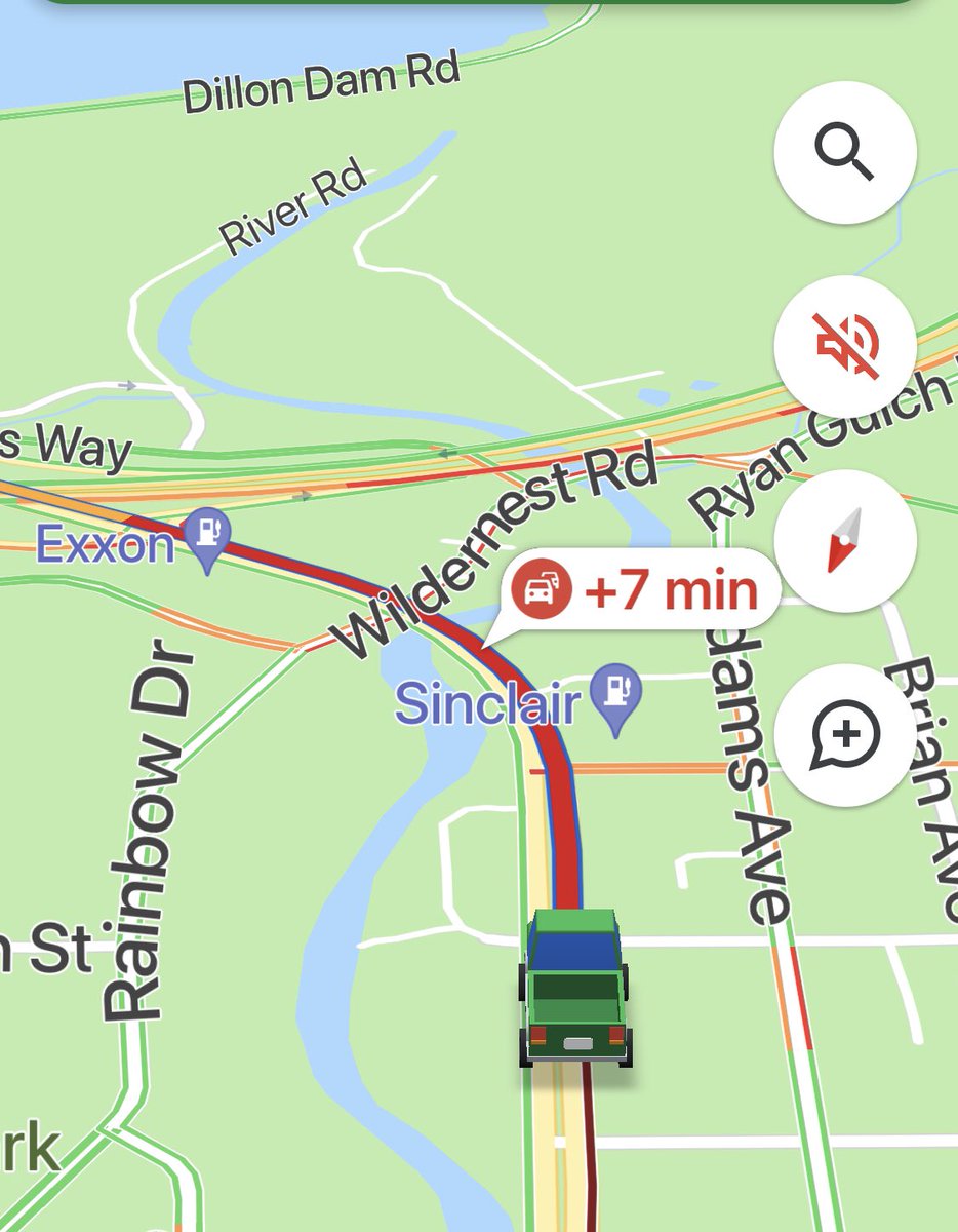 cheflisac's tweet photo. @ColoradoDOT it’s a tad ridiculous to not have help directing the craziness happening after being diverted a few hours from Glenwood Springs. People cutting each other off and using turn lanes to get around traffic. It was a +20 before I took the screen shot. https://t.co/8qqvulD8xa