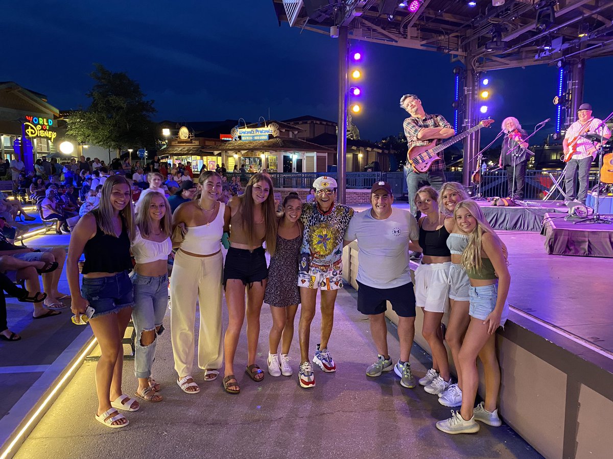 The girls held their own on the stage.