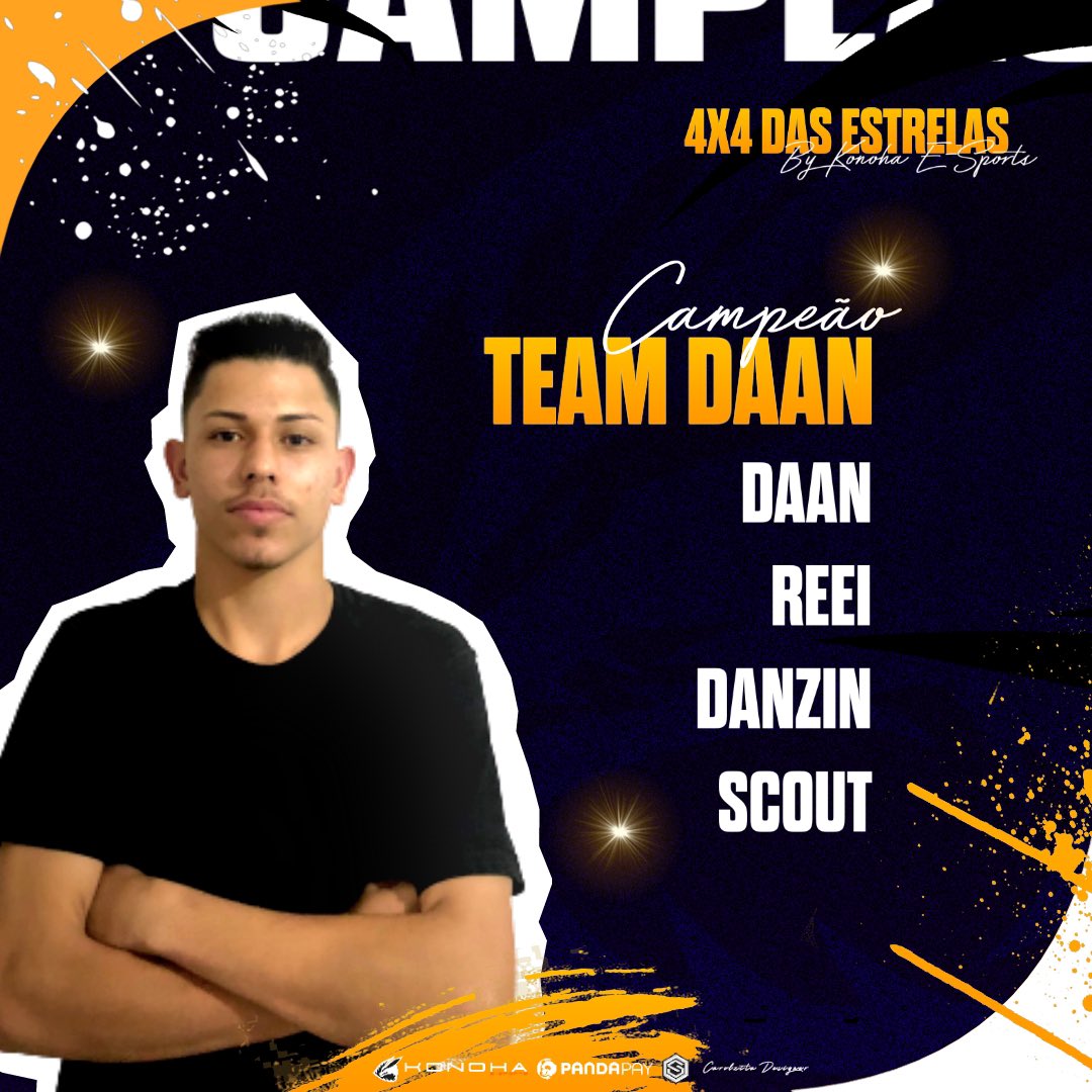 Konohagg_'s tweet photo. É CAMPEÃO FAMÍLIA! 🏆

O #TEAMDAAN LEVOU A PRIMEIRA EDIÇÃO DO 4X4 DAS ESTRELAS DA KONOHA!

PARABÉNS @daan002ff 🤩 https://t.co/J8qTEuxvml
