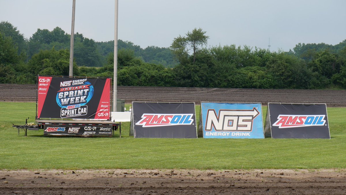 Tonight's <a href="/USACNation/">USAC Racing</a> <a href="/NosEnergyDrink/">NOS Energy Drink</a> Indiana Sprint Week by <a href="/AMSOILINC/">AMSOIL INC</a> event has been POSTPONED to Monday, July 26.

Hold on to your wristbands from tonight. They will be good for use on Monday.

🗓 Monday night, July 26 | #ISW21 

Get your backside trackside, Monday.
