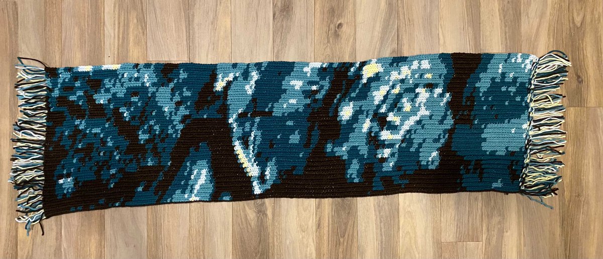 Day 3 - Row 30!  #ashme5280 #handmadeisbestmade #singlecrochet #crochetersofinstagram #graphgan #WorkinProgress