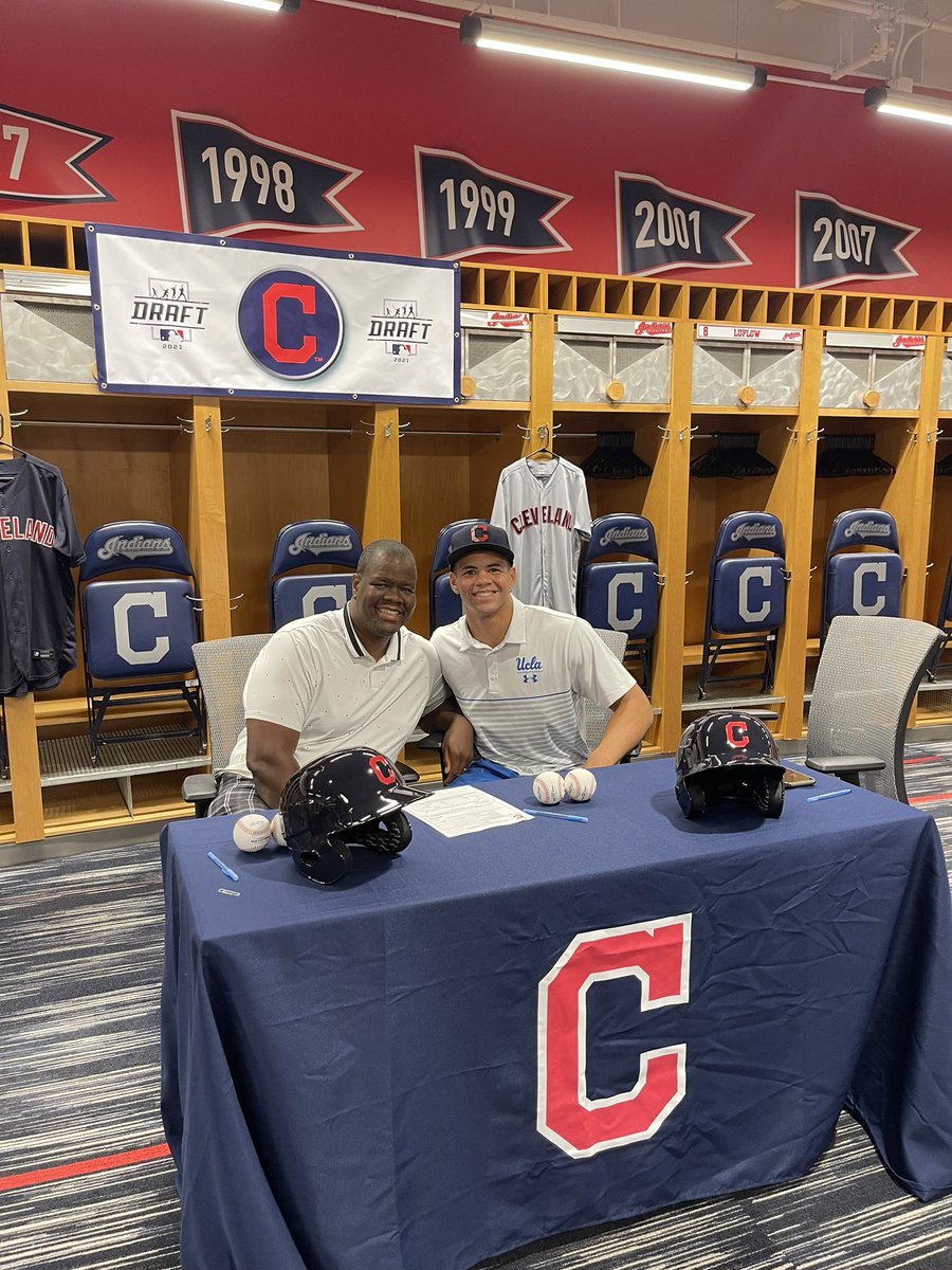 #Indians have officially signed 2021 16th Round Pick 22yr old RHP Zach Pettway out UCLA.