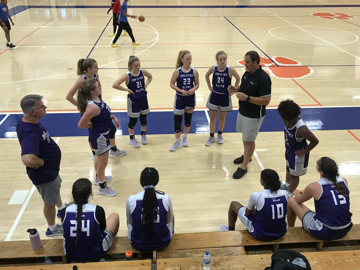 Another big win for Lady Attack Elite at IE Summer Slam!  56-27 win leaves us 2-0 to start the tournament!  Great players on this team looking to play at the next level. 
Next game tomorrow at 10:35 at Parkview HS.   <a href="/InsiderExposure/">InsiderExposure</a> <a href="/LADYATTACKELITE/">Lady Attack Elite Basketball</a>