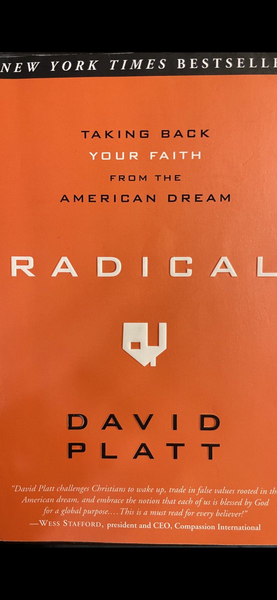 Real_EddieP's tweet photo. 5 years ago I read this book as I contemplated God’s call on my life. It changed me. Several of his books and a handful of Secret Churches later, I’m still so thankful for @plattdavid. I pray for him now in the midst of the evil he’s enduring. God is bigger. https://t.co/UfM89knsA6