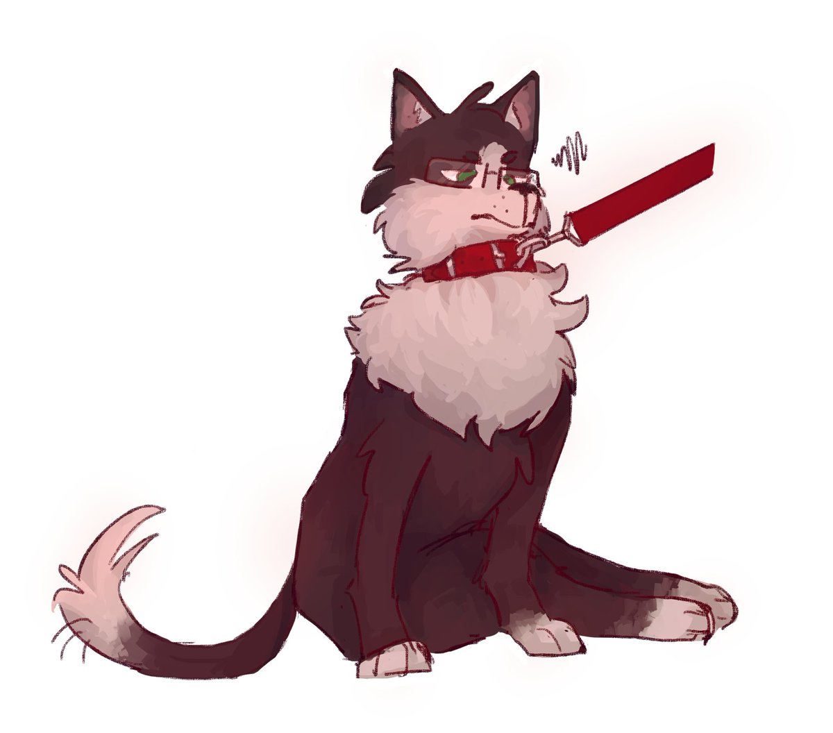 cyberch33se's tweet photo. stupid dog has been caught
#wooftwt #dumbdogfanart https://t.co/4HCVAEYvue