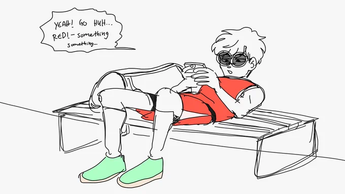 This is all that comes to my mind with cheerleader gnf

#mccfanart #georgenotfoundfanart #cheerleadergnf 