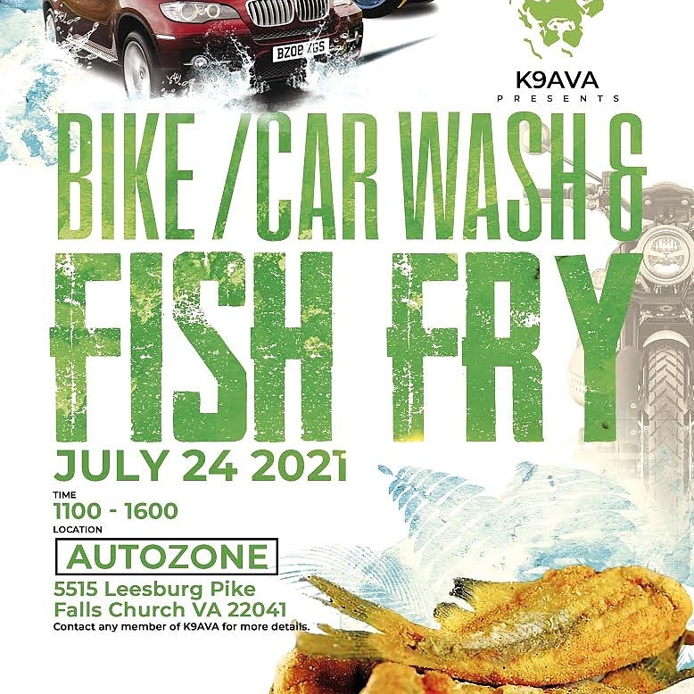 Come out and get your vehicle cleaned and enjoy some fish and chips while you wait! #k9avamc