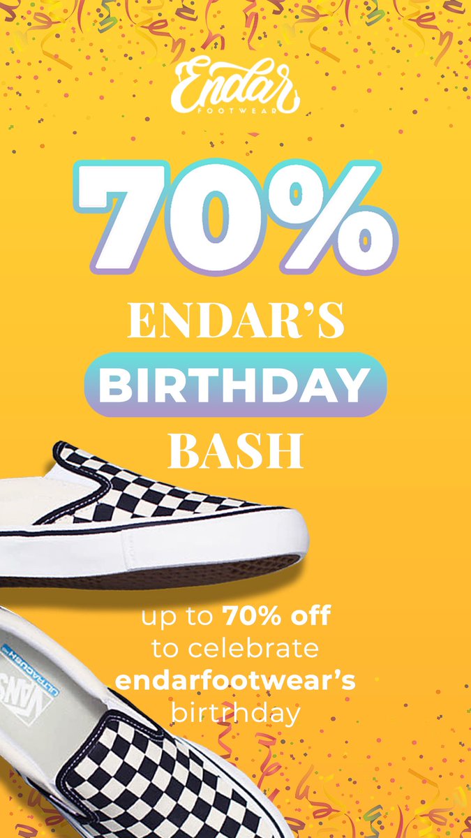 Endarfootwear 8 years strong!
Sale up to 70%!
Check our instagram and marketplace!