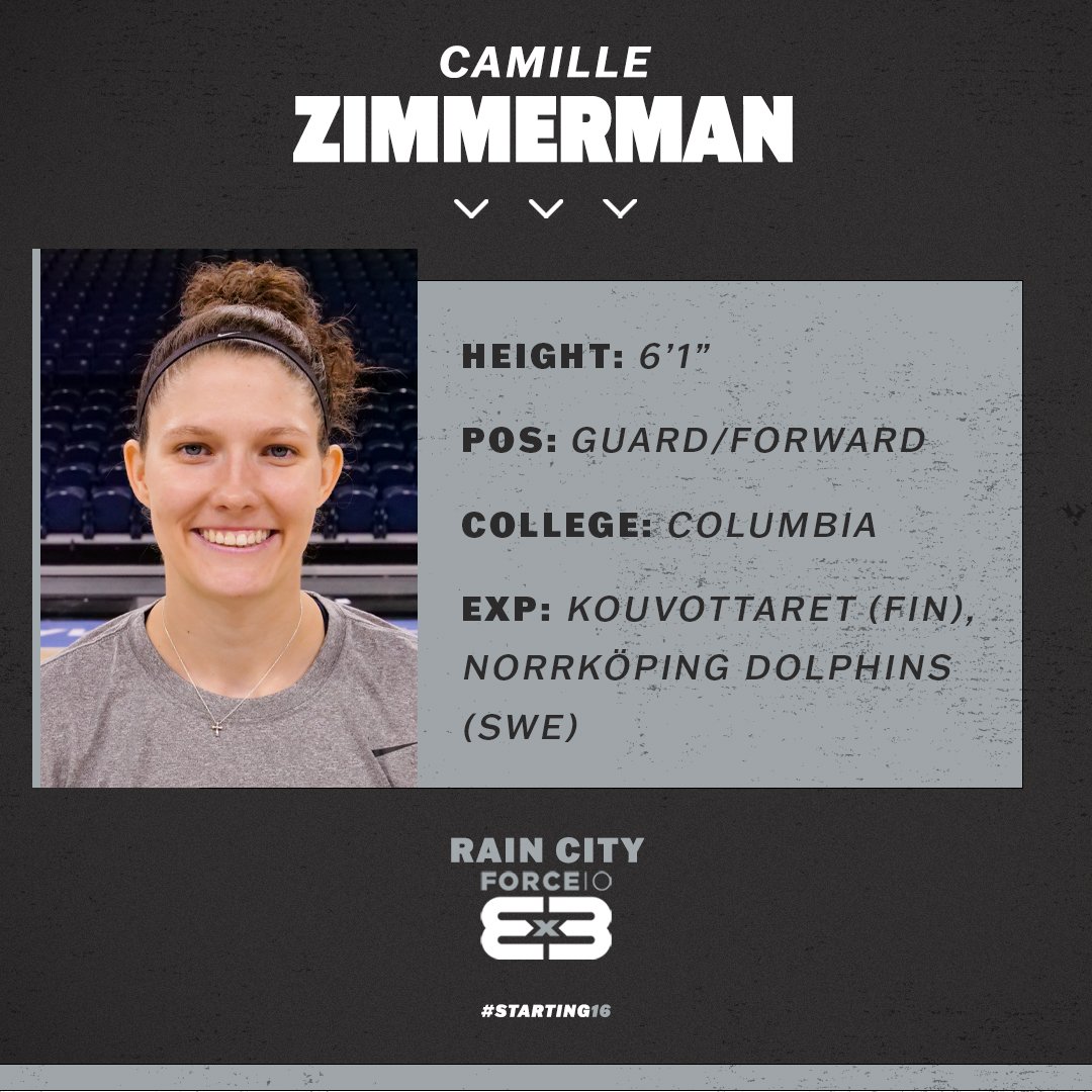 Force10_3x3's tweet photo. #Starting16 Spotlight: Meet the women of Rain City Force10!
.
@trixyJ13 x @ZimmermanCam x Keyona Hayes x @japreece24
.
#Force103x https://t.co/boR1h08FkC