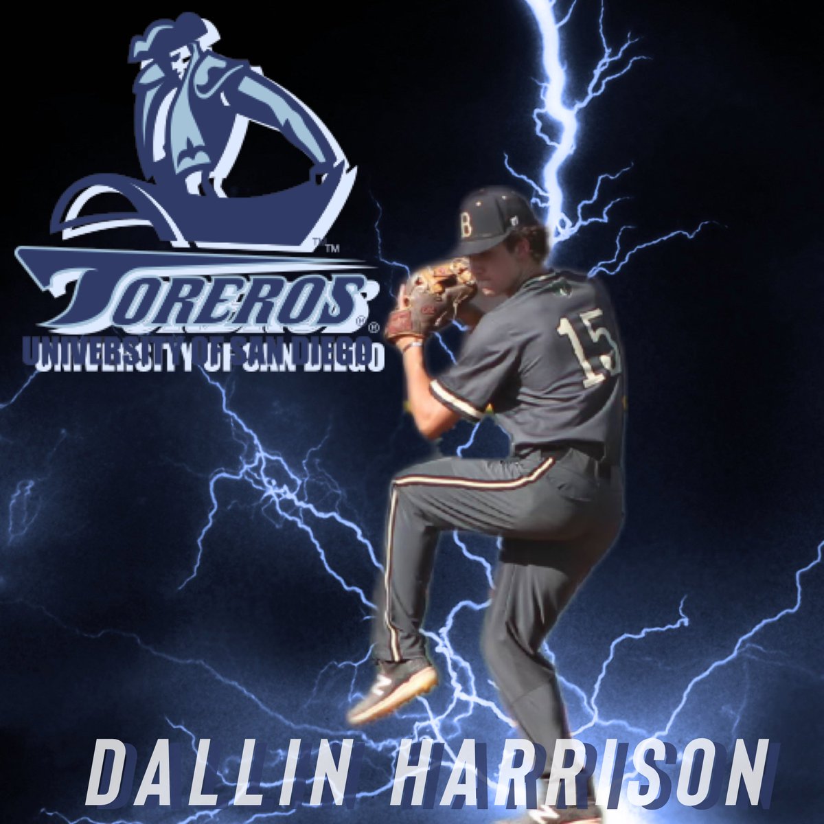 Very honored &amp; excited to announce I have committed to <a href="/USDToreros/">San Diego Toreros</a> to further my academic  &amp; baseball career. I would like to thank my family, coaches, &amp; friends for all the love &amp; support throughout this process! Very excited to say #GoToreros @BashaBaseball <a href="/MattFlorer/">Matt Florer</a>