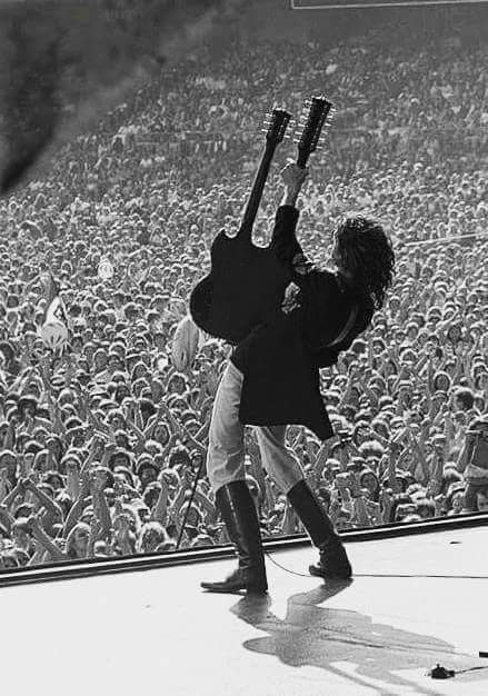 Led Zeppelin would perform their last concert ever in the United States in Oakland, CA, July 24, 1977. Two days later Robert Plant's son passes away,