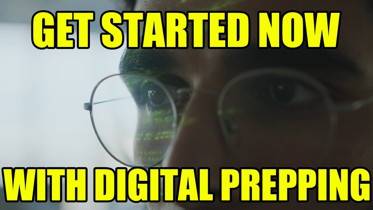 TheDigitalPrep's tweet image. Tomorrow (7/24) you'll see 8 different ways in detail on how you can get started today with your #digital #preparedness!

This is a compilation where you will see many tips all in one #video! Let me know what you think! Stay safe and stay #prepared out there all!

#infosec