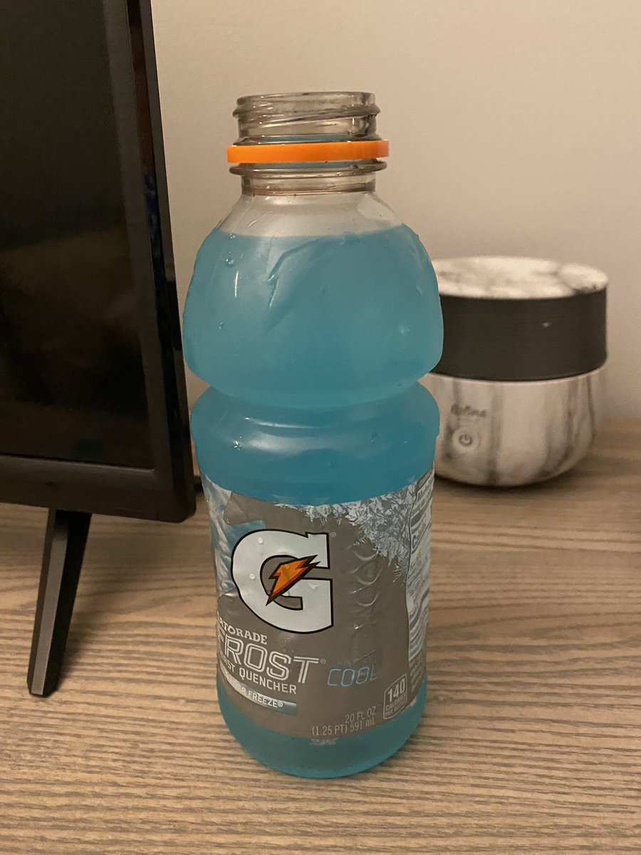 kpohlmeyer's tweet photo. Disgusting… realized there was ink or some unknown substance on the inside lip of my @Gatorade after I drank it… and it’s now stained my mouth and fingers. So disgusting. What is this? @Gatorade please address. https://t.co/BhajcjRXHC